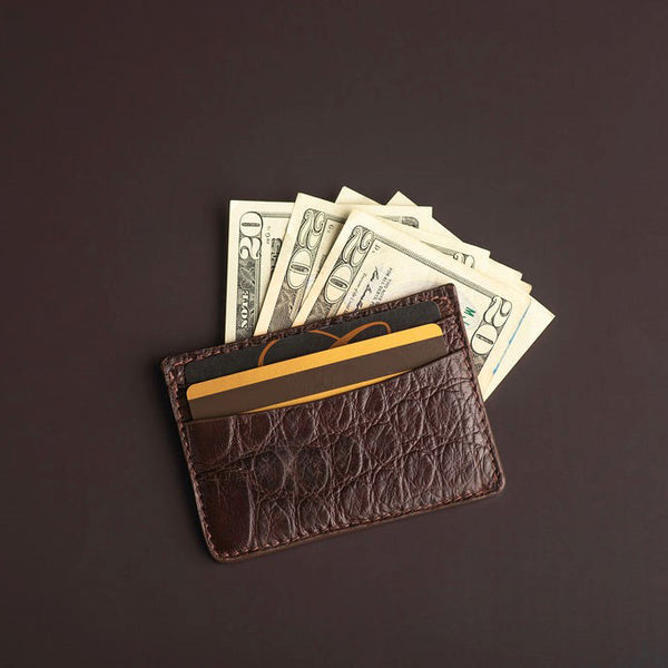 Credit Card Wallet w/Cash Slot