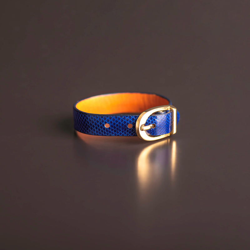 Blue Snake Bracelet (Cuff)
