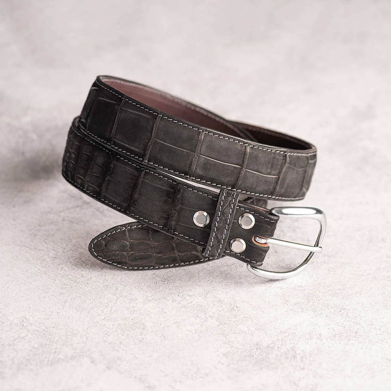 Black Nubuck Gator
